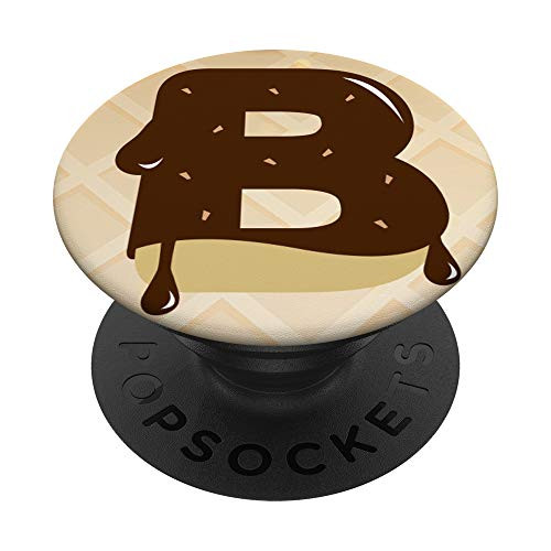 Letter B Initial - Monogram - PopSockets Grip and Stand for Phones and Tablets