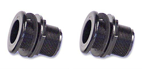 Lifegard Aquatics 12-Inch Double Threaded Bulkhead Tw? P?ck
