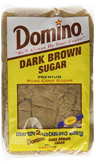 Domino Dark Brown Sugar 2 Lb