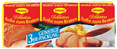 MAGGI DELIKATESS Sosse zu Braten  Roast Gravy Mix  pack of 3 x 250 ml