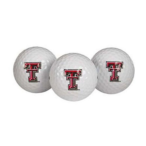Team Effort Texas Tech Red Raiders Golf Ball 3 Pack