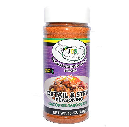 JCS Oxtail Meat   Stew Seasoning 16 oz_