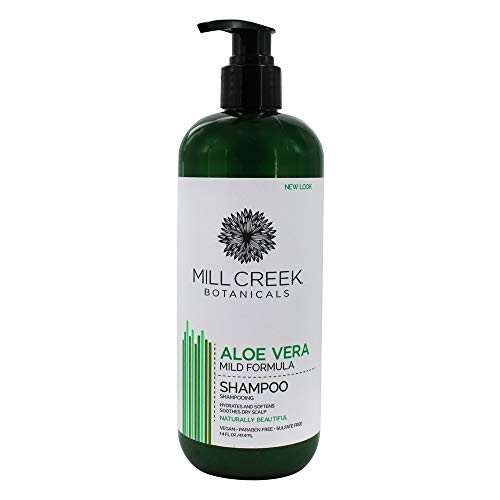 Mill Creek Botanicals Shampoo Aloe Vera 16 Fluid Ounce