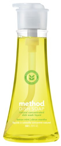 Method Gel Dish Pump Lemon Mint 18 Ounce
