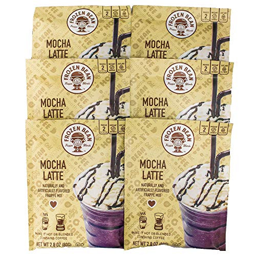 Frozen Bean Mocha Frappe Mix 6 Packets 12 Servings