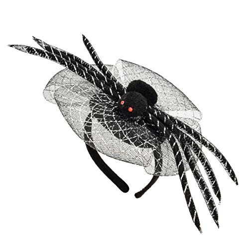 DDazzling Halloween Spider Web Headpiece Black Widow Headdress Festival Headpiece Cosplay Black Spider DDazzling Halloween Spider Web Headpiece Black Widow Headdress Festival Headpiece Cosplay Black Spider