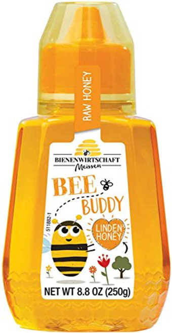 Bienenwirtschaft Bee Buddy Linden Honey Squeeze 8_8 Ounce