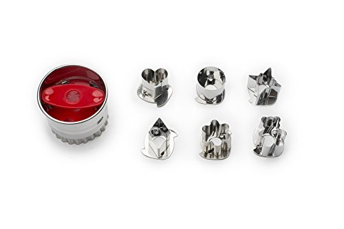 Fox Run 3605 Linzer Cookie Cutter Set, 6-Piece, Stainless Steel Fox Run 3605 Linzer Cookie Cutter Set, 6-Piece, Stainless Steel