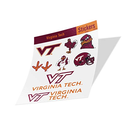 Virginia Tech University NCAA Sticker Vinyl Decal Laptop Water Bottle Car Scrapbook Type 2 Sheet C Virginia Tech University NCAA Sticker Vinyl Decal Laptop Water Bottle Car Scrapbook Type 2 Sheet C
