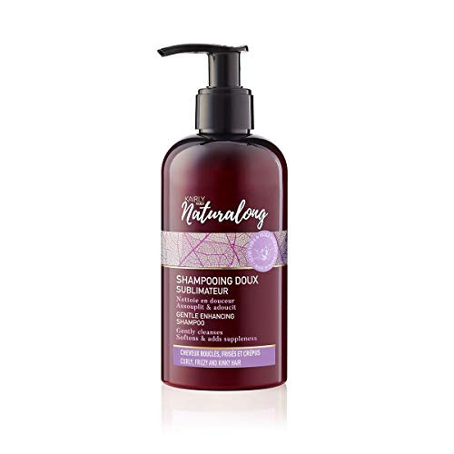 Kairly Naturalong Gentle Curl Enhancing Shampoo - 8_4 Fl oz  250 ml Formulated to Nourish and Smooth Hair with Aloe Vera and Olive Oil