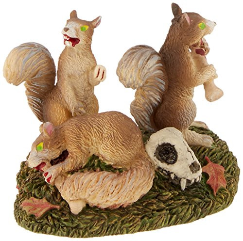Department 56 Accessories for Villages Halloween Creepy Creatures Scary Squirrels Figurine