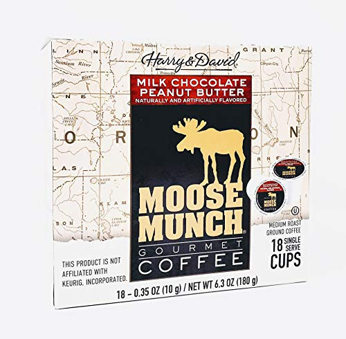 Harry   David Milk Chocolate Peanut Butter Moose Munch Single-Serve Coffee