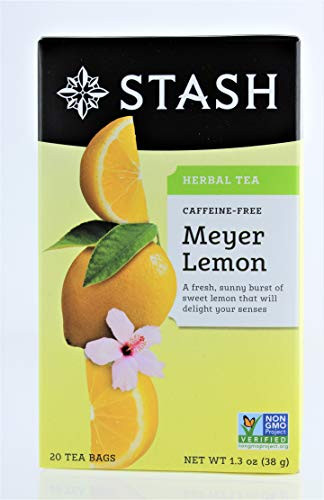 Stash Herbal Tea Meyer Lemon 20 Count Box 2 Pack