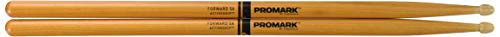 Promark ActiveGrip Forward 5A Drumsticks Acorn Tip Clear F5AAGC