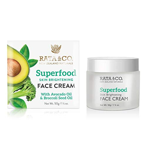 Rata and Co Superfood Skin Brightening Cleansing Face Cream with Avocado and Broccoli Seed Oil 1_75 oz