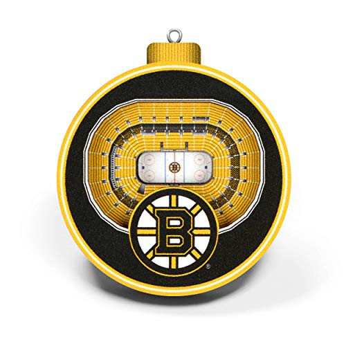NHL Boston Bruins - TD Garden 3D StadiumView Ornament3D StadiumView Ornament Team Colors Large