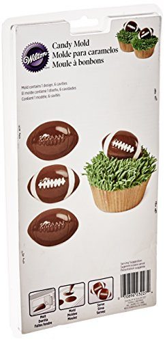 Wilton 2115-0227 Football Candy Mold