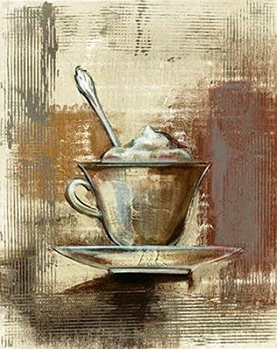 Cafe Classico III Neutral Poster Print by Silvia Vassileva 8 x 10