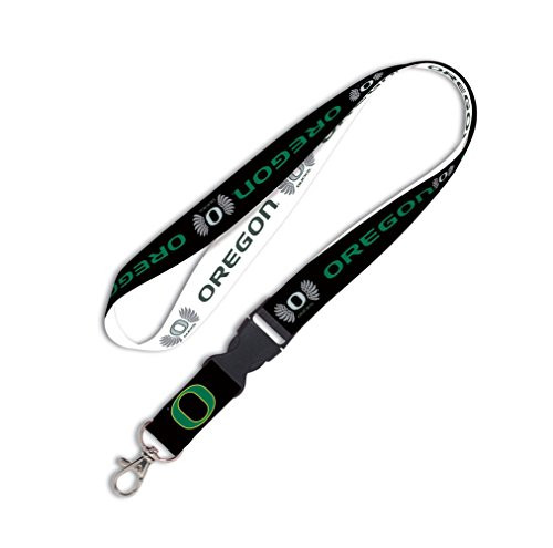 University of Oregon Ducks Winged Logo NCAA College Sports Team Detachable Lanyard with Key Ring
