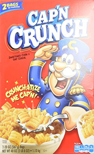 CapN Crunch Sweetened Corn and Oat Cereal 40 Ounce