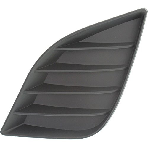 DAT AUTO PARTS Fog Hole Cover Replacement for 14-16 Toyota Corolla Black Right Passenger Side TO1039170