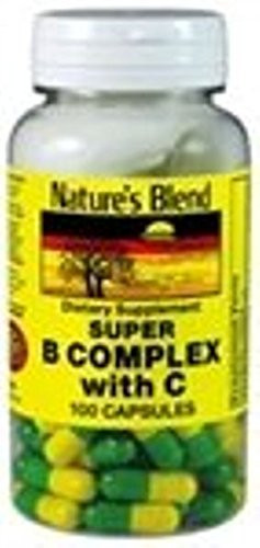 Natures Blend Super B with C 100 Capsules