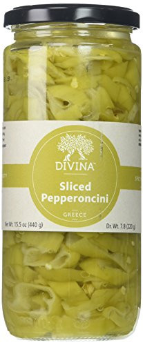 Divina All Natural Sliced Pepperoncini 7_8 Ounce