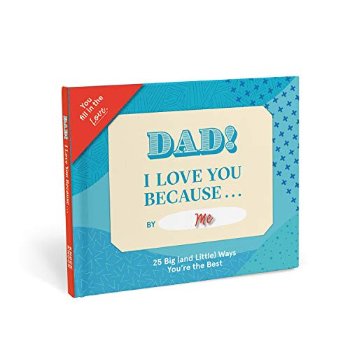 Knock Knock Dad I Love You Because 
 Fill in the Love Because Book Fill-in-the-Blank Gift Journal 5 x 5_75-Inches Knock Knock Dad I Love You Because 
 Fill in the Love Because Book Fill-in-the-Blank Gift Journal 5 x 5_75-Inches