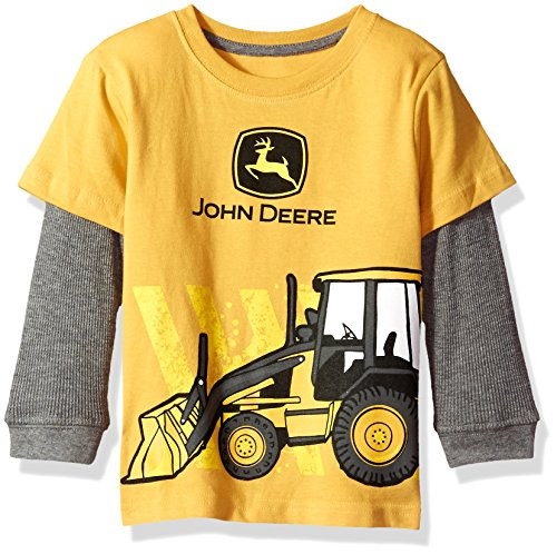 John Deere Baby Boys 2 for Tee-Yellow 2T