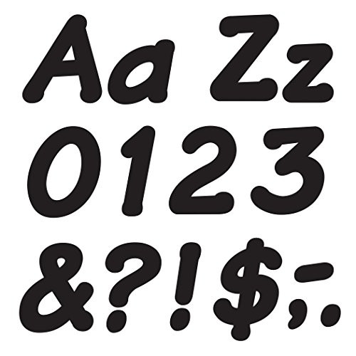 TREND enterprises Inc_ T-2703 Black 4 Italic Combo Ready Letters