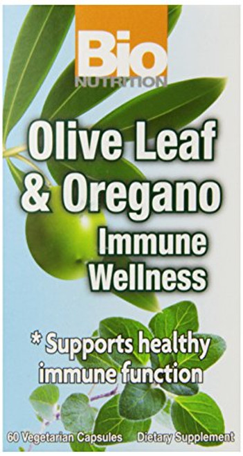 Bio Nutrition Immune Wellness Olive and Oregano Vegi-Caps 60 Count Bio Nutrition Immune Wellness Olive and Oregano Vegi-Caps 60 Count