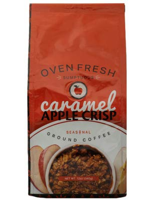 Gourmet Flavored Ground Coffee Caramel Apple Crisp 12 OZ Bag Limited Edition Holiday Flavors Gourmet Flavored Ground Coffee Caramel Apple Crisp 12 OZ Bag Limited Edition Holiday Flavors