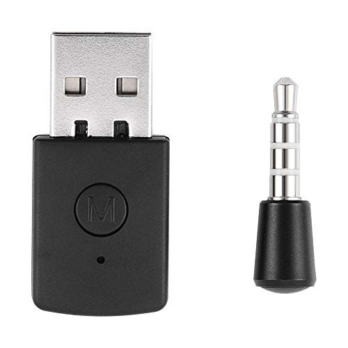 Yosoo Health Gear Bluetooth Dongle Bluetooth Dongle USB 4_0 Adapter for PS4 Wireless Bluetooth Headset Headphone Adapter USB 5V Powered