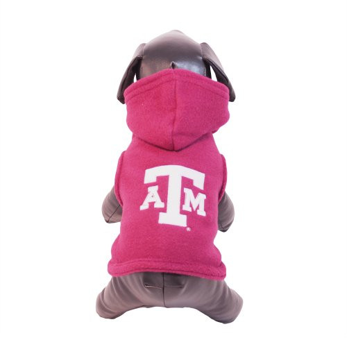 NCAA Texas A M Aggies Polar Fleece Hooded Dog Jacket X-Large NCAA Texas A M Aggies Polar Fleece Hooded Dog Jacket X-Large