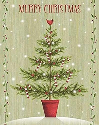 Posterazzi Merry Christmas Poster Print by P_S_ Art Studios 8 x 10