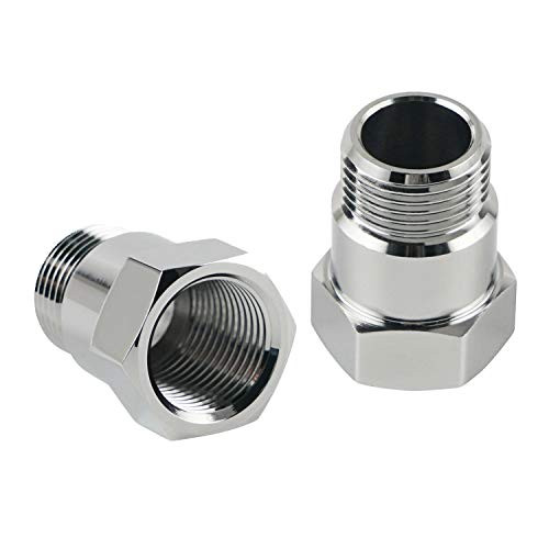 PinSpace - Oxygen O2 Sensor Fitting Bung M18 x 1_5 Straight Threaded 32mm 2 Pack