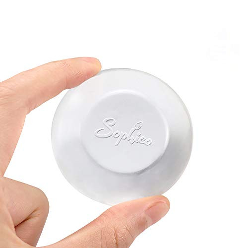 Door Stopper Wall Protector Self-Adhesive Reusable Bumper Protector Shock Absorbent Gel Wall Shield Silencer for Protecting Wall Doorknobs Refrigerator Door Cabinets12