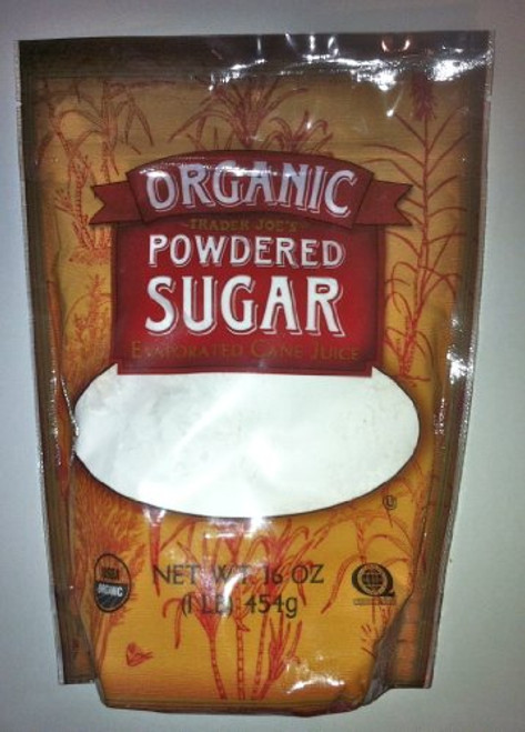 Trader Joes Organic Powdered Sugar From Evaporated Cane Juice Trader Joes Organic Powdered Sugar From Evaporated Cane Juice