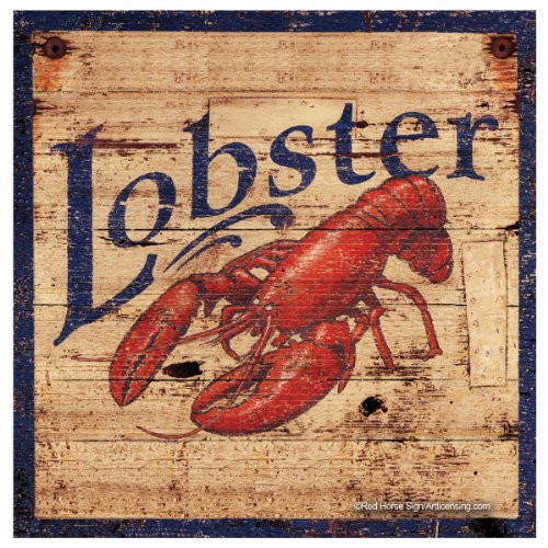 Thirstystone 4-Piece Weathered Lobster Coaster Set