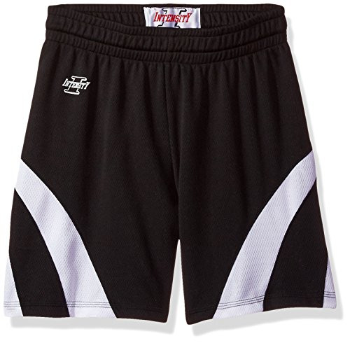 Intensity Youth Weave Basketball Shorts BlackWhite Medium