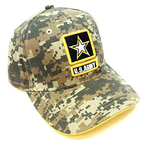 United States ARMY Strong US Digital Camo Camouflage Hat Cap Adjustable