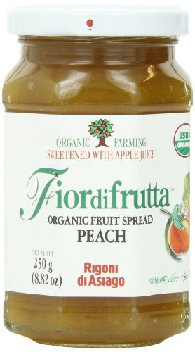 Rigoni Di Asiago Fiordifrutta Organic Fruit Spread Peach 8_82 Ounce