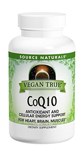 SOURCE NATURALS Vegan True Co-q10 100 Mg Vegetable Soft Gel 30 Count