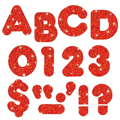 TREND enterprises Inc_ Red Sparkle 2 Casual UC Ready Letters