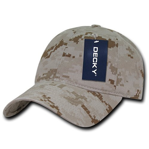 DECKY Relaxed Cotton Camo Cap Desert