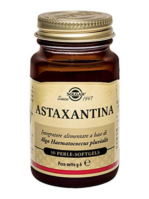Natural Astaxanthin 5 mg Softgels - 30 Count Natural Astaxanthin 5 mg Softgels - 30 Count