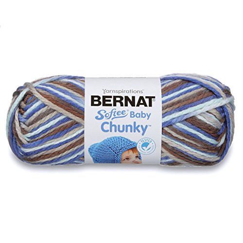 Bernat Softee Baby Chunky Yarn Ombre 4_2 oz Gauge 5 Bulky Chunky Jivin Jack Varg