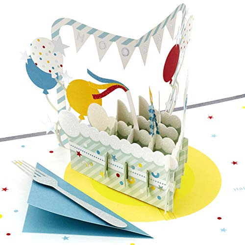 Hallmark Signature Paper Wonder Pop Up Birthday Card Birthday Cake 1299RZW1071