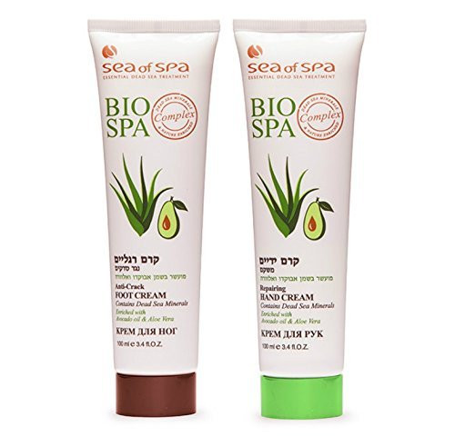 Lot of 2 Sea Of Spa Dead Sea Hand   Foot Cream enriched with Avocado oil   Aloe Vera