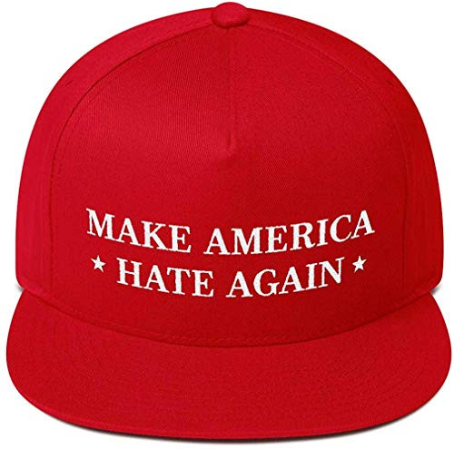 Cap for Men and Women Make America Hate Again Snapback Hat Red